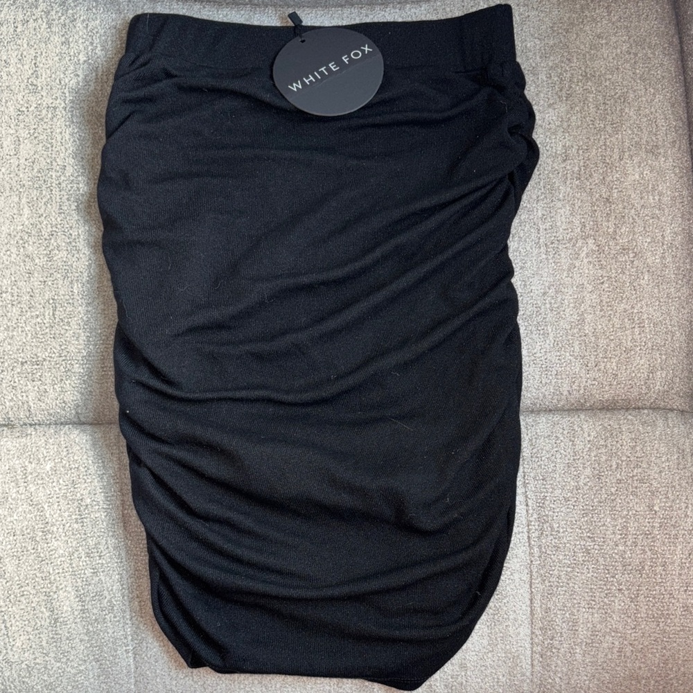 NWT WhiteFox Boutique Burning Skies Mini Scrunch Skirt